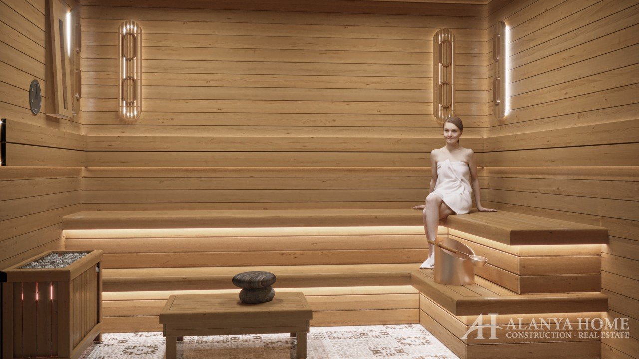 Фото покупка продажа недорогая квартира в доме жилом комплексе с финской сауной Алания Хоум Анталия