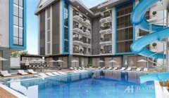 Exodus Nature Stay Oba Alanya Анталия Турция покупка продажа меблированной двухкомнатной квартиры в 