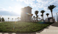 Ruby Tower Mahmutlar Alanya Antalya Türkiye Satılık emlak, eşyalı, bir ve iki yatak odalı daire, yen