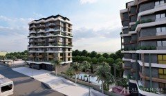 APARTMENTS IN DREAM HOMES AVSALLAR ALANYA ANTALYA TURKEY SALE RENT BUY PROPERTY