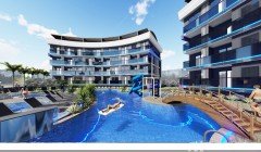 Blue Diamond Oba Alanya Antalya Türkei Kauf Verkauf Immobilie einer möblierten Ein-Zimmer-Wohnung in