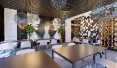Фото купить продать недорогую квартиру недвижимость в доме жилом комплексе с кафе ресторанами Алания