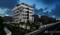 Novis Beach Kestel Alanya Antalya Turkey purchase sale property of a furnished one-bedroom apartment