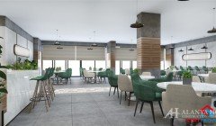 Фото купить продать недорогую квартиру недвижимость в доме жилом комплексе с кафе ресторанами Алания