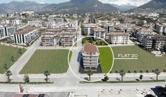 Wohnung 20 Oba Alanya Antalya Türkei Kauf Verkauf Eigentum einer möblierten 1-Zimmer-Wohnung in eine