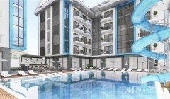Exodus Nature Stay Oba Alanya أنطاليا تركيا شراء عقار للبيع لشقة مفروشة بغرفة نوم واحدة في مخطط تقسي