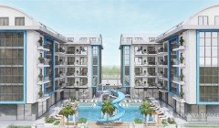 Exodus Nature Stay Oba Alanya آنتالیا ترکیه خرید فروش ملک آپارتمان مبله یک خوابه در طرح اقساطی پروژه
