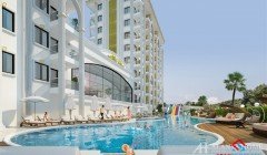 Forest Park 2 Avsallar Alanya Antalya Turkey purchase sale property of a furnished one-bedroom apart