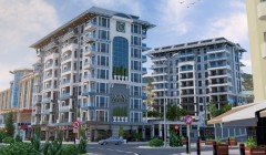 Royal Towers Center Alanya Анталия Турция покупка продажа меблированная двухкомнатная квартира в нов