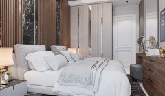 Фото купить продать недорогую двухкомнатную квартиру недвижимость 1+1 c просторной спальней Алания Х
