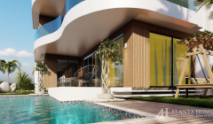 Kizilcaser Forest Village Oba Alanya Antalya Türkei Kauf Verkauf Eigentum einer möblierten Ein-Zimme