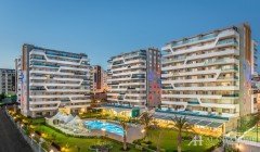 Emerald Dreams Avsallar Alanya Antalya Turkey purchase sale property of a furnished one-bedroom apar