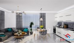 Фото купить продать недорогую двухкомнатную квартиру недвижимость 1+1 c просторной гостиной кухней с