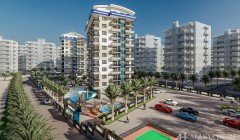 Diamond Loft Avsalar Alanya Antalya Türkei Fotokauf Verkauf einer möblierten Wohnung in Raten in ein