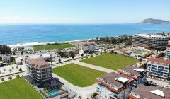 Daire 20 Oba Alanya Antalya Türkiye satın alma satılık eşyalı tek yatak odalı daire yeni bir projede