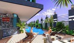 Demir Home City Center Alanya Antalya Turquie achat vente propriété d'un appartement meublé d