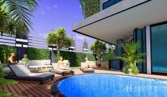 Demir Home City Center آلانیا آنتالیا ترکیه خرید فروش ملک آپارتمان مبله یک خوابه در طرح اقساطی پروژه