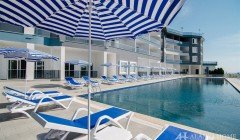 Suit Residence Каргыджак Аланья Анталия Турция жаңа жобадағы ғимараттан теңіз көрінісі теңіздің жаны