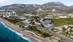 Toprak Palace Kargicak Alanya Antalya Türkei Kauf Verkauf einer möblierten Einzimmerwohnung in einem