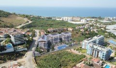 Фото покупка продажа недорогая квартира в доме жилом комплексе с видом на море Алания Хоум Анталия Т