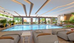 Фото покупка продажа недорогая квартира в доме жилом комплексе с крытым внутренним бассейном Алания 