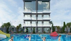 Panorama Loft Kestel Alanya Antalya Turkey purchase sale property of a furnished one-bedroom apartme