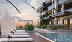 Королевство Аланья Анталия Турция покупка продажа меблированная двухкомнатная квартира в новом проек