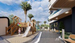 Махмутлар Алания Түркияда құрылыс компания арзан тұрғын үйден бір екі бөлмелі пәтерді сатып алу сату