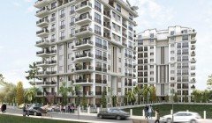 Triumph Residence Center Alanya Antalya Turkey purchase sale property of a furnished one-bedroom apa