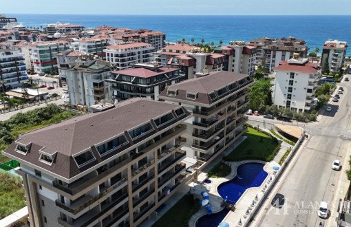 Modern 3+1 Garden Duplex Apartment For Sale In Kestel - Pia Royal Residence