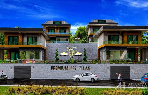 Premium Life Villas 4+1, 5+1 Kargicak Eligible For Turkish Citizenship