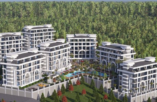 Adal Royal Residence - Moderni Komfort U Kestelu, Alanya