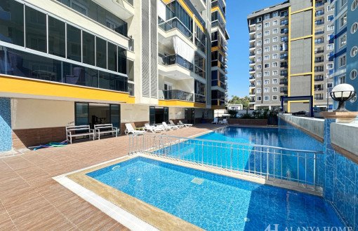 Barsel Residence Furnished 1+1 Apartment Just 500 M From The Sea