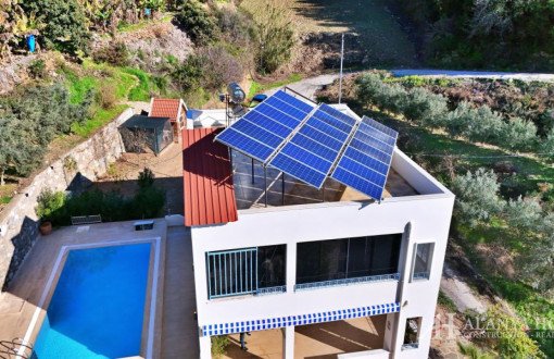 Fully Furnished 3+1 Villa With Private Pool In Ugrak Neighborhood, Alanya