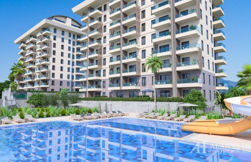 Konak Payallar 1+1 To 4+1 Apartments
