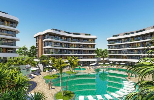 Elysium Garden 1+1, 2+1, 3+1, 4+1 Apartments | Luxury Residential Units In Alanya Oba