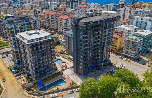 Modern 1+1 Apartment In Mahmutlar - Ecology Corner Residence