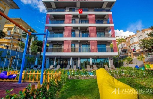 Cleopatra Sultan Residence 1+1 Меблированные Апартаменты