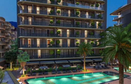 Royal Grand Excluzive Cleopatra Residence 1+1 Daireler