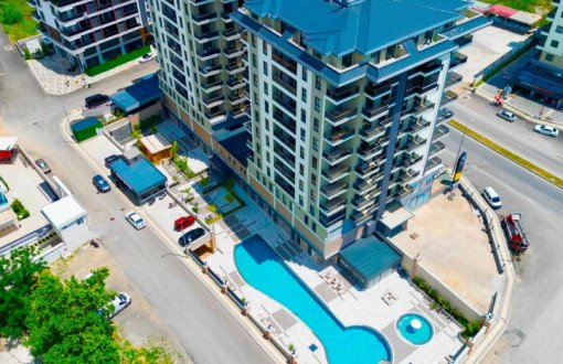 1+1 Apartment In Mahmutlar At Toros Bulvar Sitesi