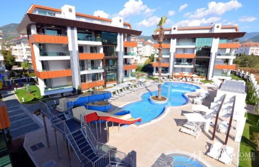 Oba Life Garden – 2+1 Fully Furnished Apartment Suitable For Residence