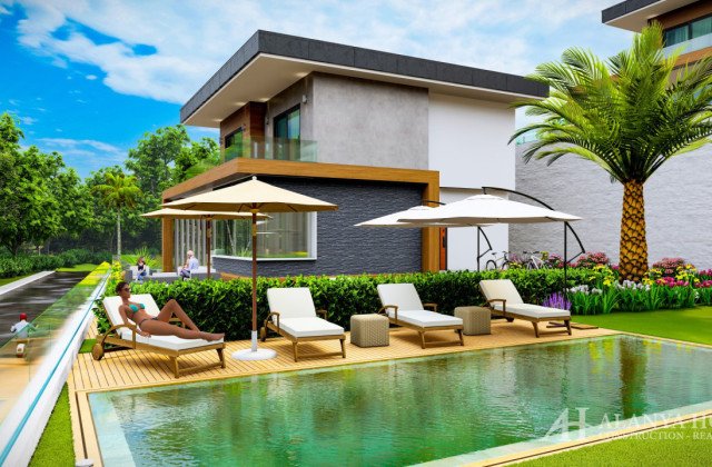 PREMIUM LIFE VILLAS 4+1, 5+1 KARGICAK ELIGIBLE FOR TURKISH CITIZENSHIP