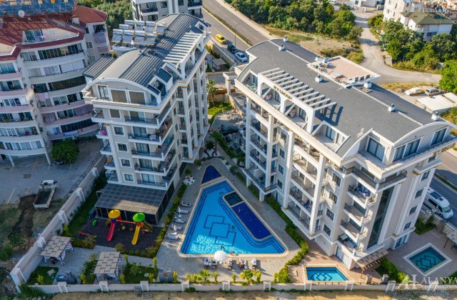 Apartmani u kompleksu Nova Garden u Obi, Alanya