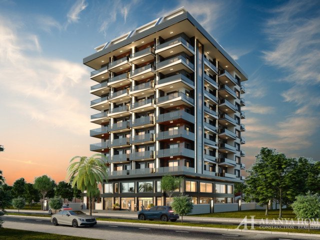 Mahmutlar Alanya Turkey furnished, one two bedroom apartment, construction company, by the sea view,
