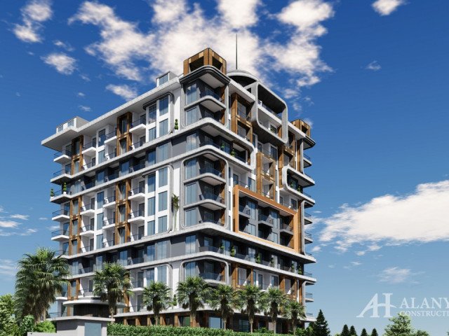 Grand Kaptan Tosmur Alanya Antalya Turkey purchase sale property of a furnished one-bedroom apartmen