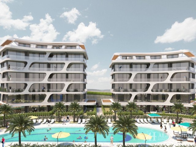 Sol Garden Alanyahus Oba Alanya Antalya Turkey purchase sale property of a furnished one-bedroom apa
