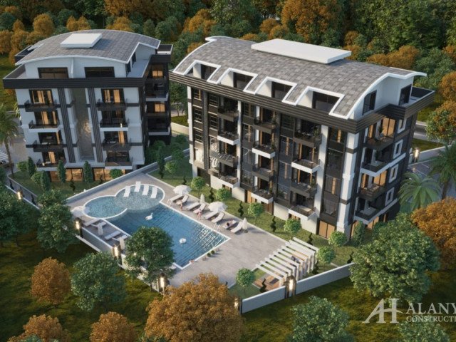 Altintas Oba Alanya Antalya Turkey purchase sale property of a furnished one-bedroom apartment in a 