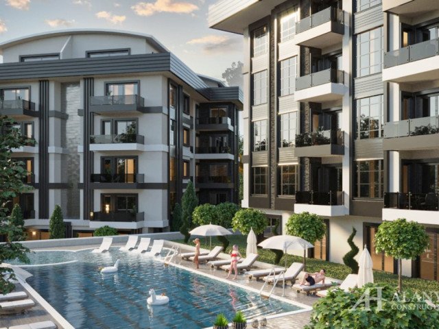 Altıntaş Oba Alanya Antalya Türkiye deniz manzaralı yenilenmiş bir geliştiriciden yeni bir binada ye