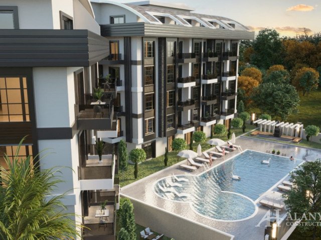Altintas Oba Alanya Antalya Türkei Kauf Verkauf Immobilien einer möblierten Ein-Zimmer-Wohnung in ei