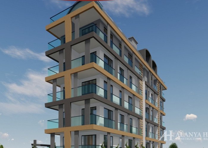 City 10 Centre Alanya Анталия Турция покупка продажа меблированная двухкомнатная квартира в новом пр